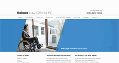 Desktop Screenshot of hahnerlaw.com